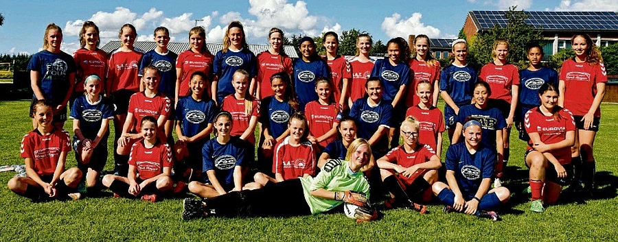 Fußballerinnen aus den USA zu Besuch
